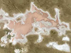 Salt Pan: Salt marsh at the Skeleton Coast