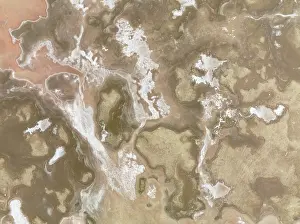 Salt Pan: Salt marsh at the Skeleton Coast