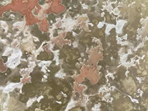 Salt Pan: Salt marsh at the Skeleton Coast