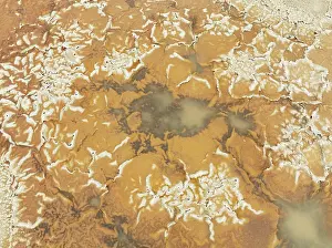 Salt Pan: Salt marsh at the Skeleton Coast