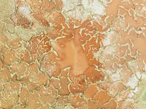 Salt Pan: Salt marsh at the Skeleton Coast