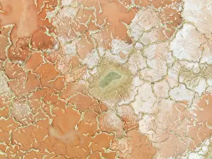 Salt Pan: Salt marsh at the Skeleton Coast