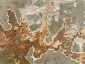 Salt Pan: Salt marsh at the Skeleton Coast