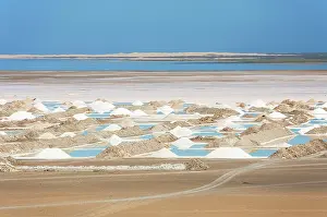 Works: Salt works at the salt marshes of Sabkhat Tazra