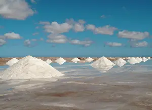 Works: Salt works at the salt marshes of Sabkhat Tazra