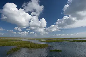 Dike: Salting with clouds, Terschelling