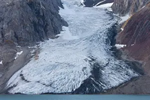Hornsund: Samarinbreen Glacier Samarinbreen Hornsund, Svalbard, N