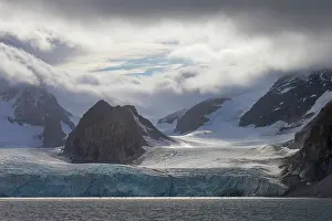 Hornsund: Samarinbreen Glacier Samarinbreen Hornsund, Svalbard, N