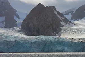 Hornsund: Samarinbreen Glacier Samarinbreen Hornsund, Svalbard, N