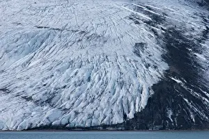 Hornsund: Samarinbreen Glacier Samarinbreen Hornsund, Svalbard, N