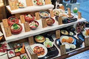 Models: Sampuru, plastic replicas of meals served in Japanese