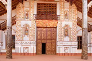Portal: San Ignacio de Velasco mission church - entrance portal