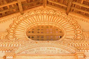 18th: San Javier mission church - entrance of historic