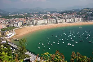 Dock: San Sebastian, Spain. The Basque city of