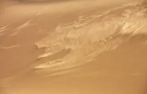Windswept: Sand blowing along a slipface - twirling motion