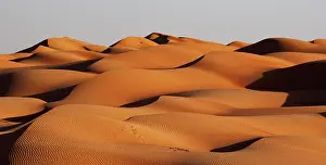 Sultanate: Sand dunes, desert Rimal al Wahiba or Wahiba Sands