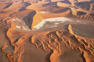 Remote: Sand dunes and dry pans in the Namib Desert