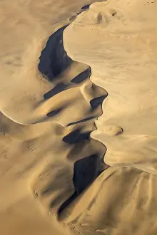 140318: Sand dunes in the Namib Desert - aerial view - Namib-Naukluf