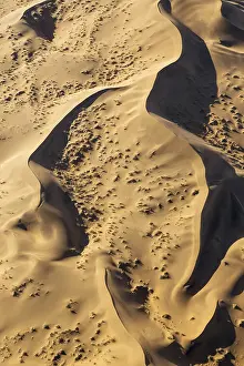 140318: Sand dunes in the Namib Desert - aerial view - Namib-Naukluf