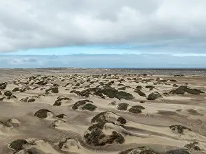 Remote: Sand hummocks caused by dwarf shrubs