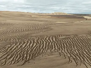 Remote: Sand patterns in the Namib Desert
