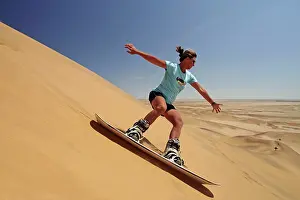 Karl Terblanche: Sandboarding in the Namib Desert