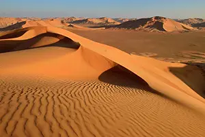 Silence: Sanddunes in the Rub al Khali desert, Dhofar, Oman