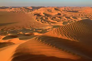 Silence: Sanddunes in the Rub al Khali desert, Dhofar, Oman