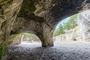 Anhalt: Sandstone cave