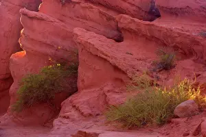 Created: Sandstone Formation - rock formation of red sandstone