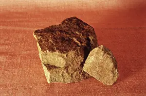 Feldspar: Sandstone, a sedimentary rock