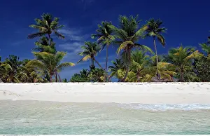 Menschen: Sandstrand, Punta Cana, Karibik, Dominikanische