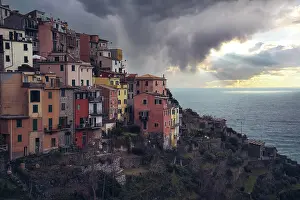 Located: Scenic view of Coniglia village located in Cinque