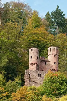 Neckar: The Schwalbennest or sparrow's nest castle