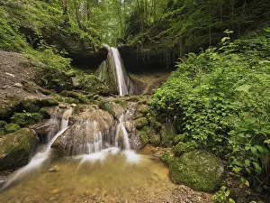 Waterfalls: Schwarzenbach Waterfall, Baar, Canton Zug