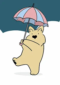 Parasols: Scottie Dog with Umbrella