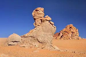 4300: Sculpted Dali Rocks - by wind and sand artfully