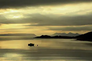 Rhum: Seascape Scotland Atlantic Coast, close to Mallaig