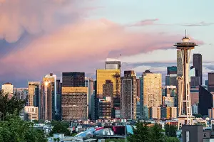 Wilson: Seattle, Washington State, USA. Downtown Seattle