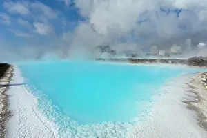 Covering: Seawater pond from geothermal power plant