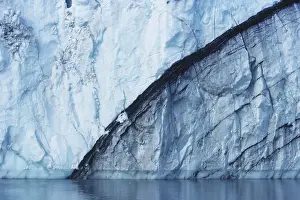 Layered: Sediments in Harvard Glacier