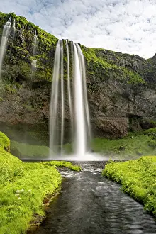 Seljalandsfoss: Seljalandsfoss, long exposure, Iceland, Europe
