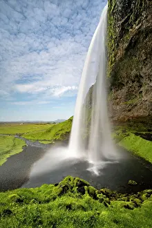 Seljalandsfoss: Seljalandsfoss, long exposure, Iceland, Europe