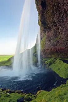 Falling: Seljalandsfoss Waterrfall, Iceland