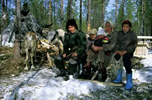 Minority: Selkup family, North Tumen (Northern minority)