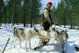 Minority: Selkup hunter, North Siberia, Russia (Northern minority)