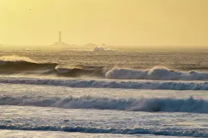 Sennen: Sennen - sunset - Longships lighthouse