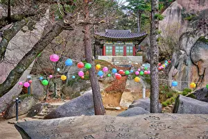 2017: SEORAKSAN, SOUTH KOREA, APRIL 14, 2017: Kyejoam