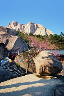 2017: SEORAKSAN, SOUTH KOREA, APRIL 15, 2017: Kyejoam