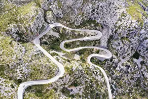 Serra: Serpentine road MA-2141 to Sa Calobra, Serra de